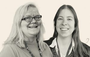 Diana Blyton and Charlotte Gillespie